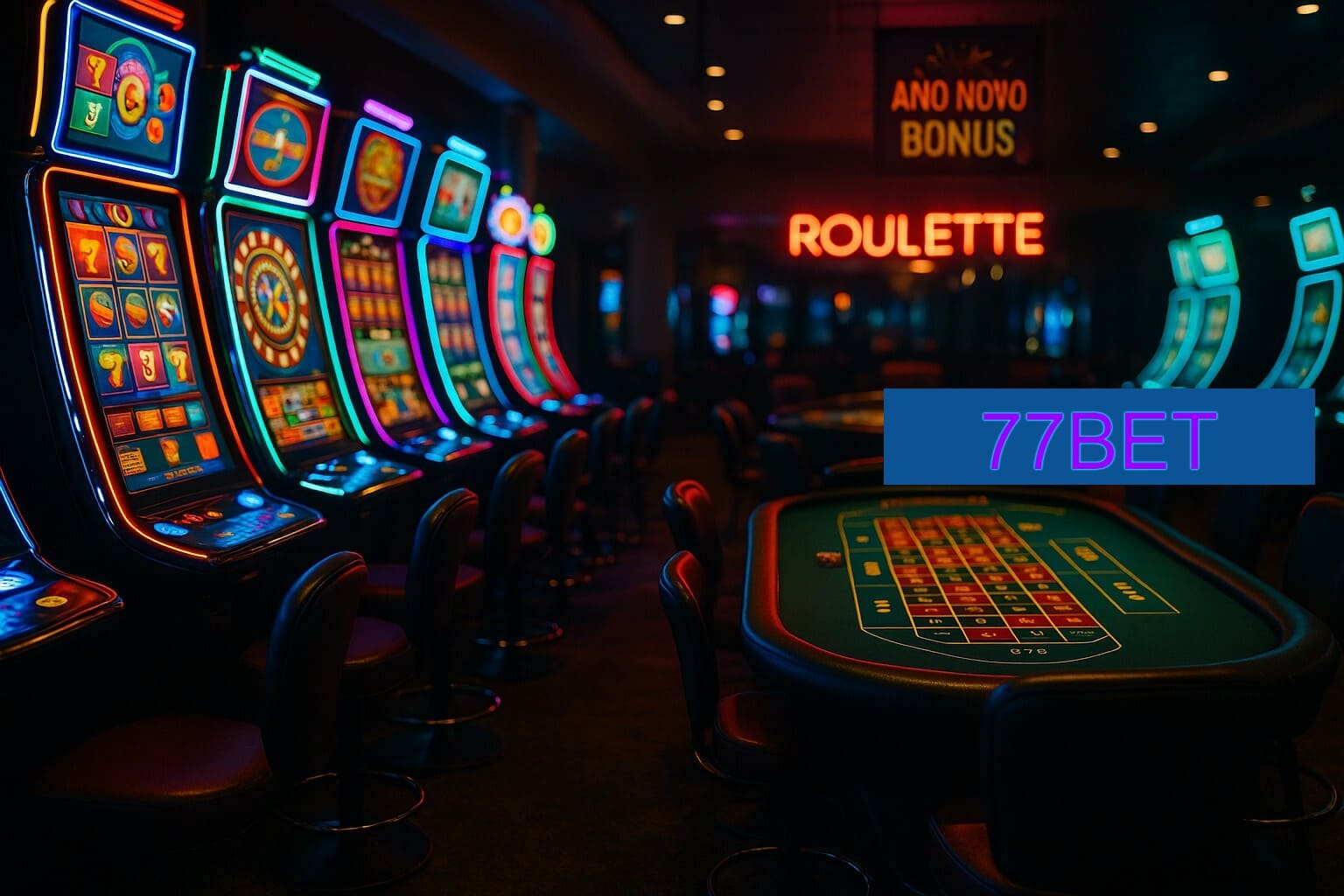 Jogos emocionantes no 77BET